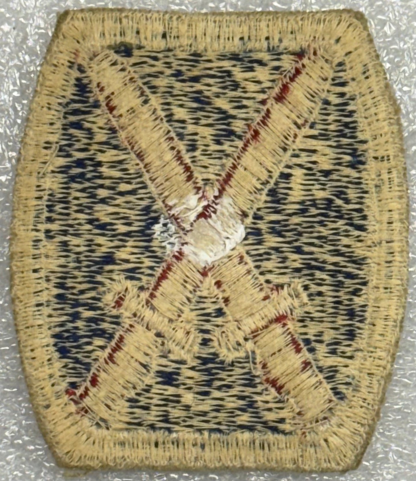 US Army 10th Light Division Color SSI/Patch Cut Edge (1944 - 1958) NO GLOW - Bateleur Militaria