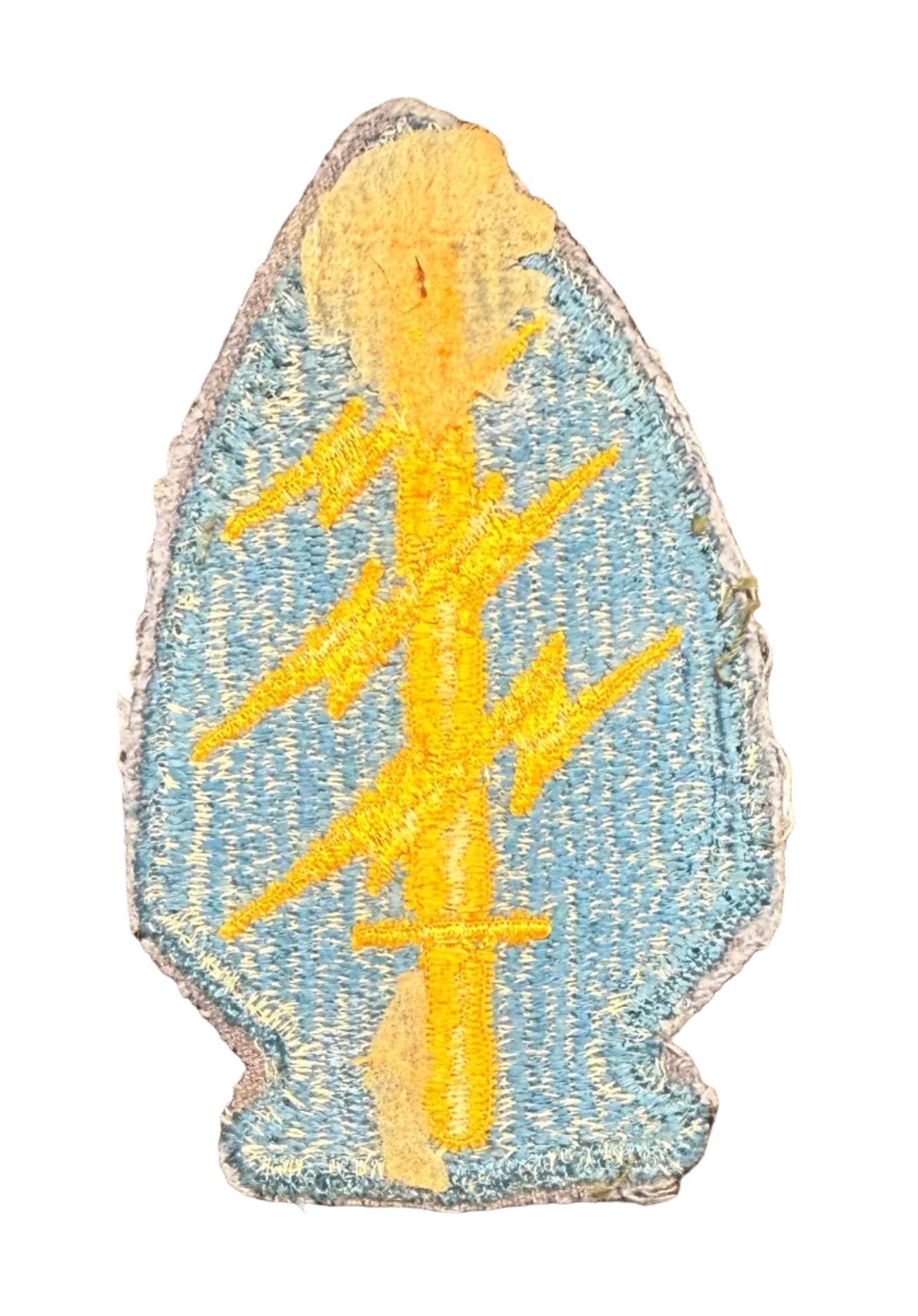 US Army Special Forces SSI Patch Teal Blue Cut Edge No Glow 2 - Bateleur Militaria