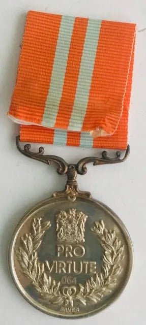 South Africa (SADF) Pro Virtute Medal Full Size (Numbered) - Bateleur Militaria