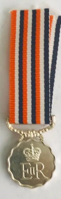 South Africa (UDF) Union Medal for Long Service with Royal Cypher Miniature - Bateleur Militaria