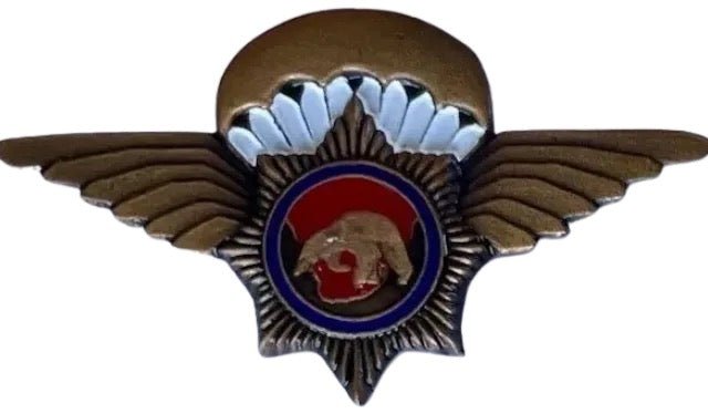 South Africa Police (SAP) Anti Terrorist Unit Security HQ C - Section Parachute Wings - Bateleur Militaria