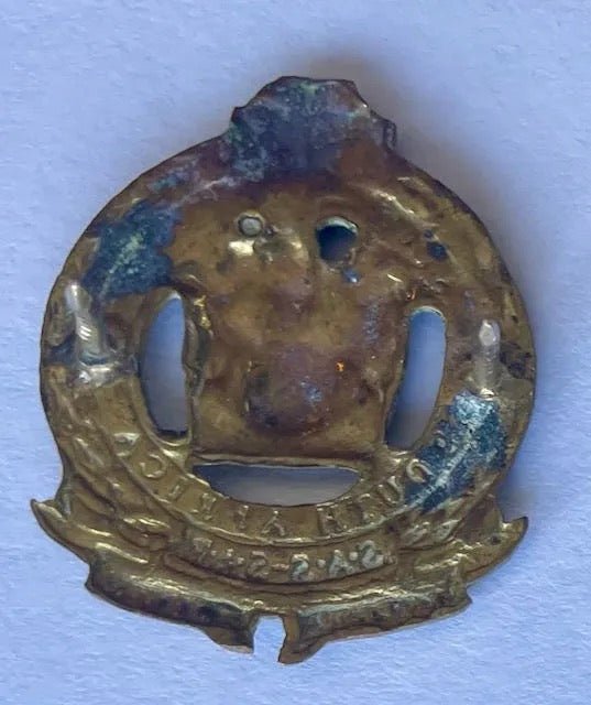 South Africa Railway Police (SARP) Collar Badge - Bateleur Militaria