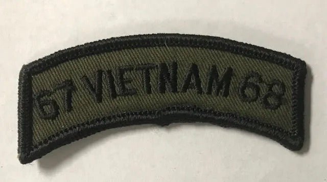 US Army Vietnam 67/68 Tab Subdued - Bateleur Militaria