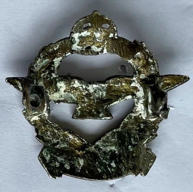 South Africa (UDF) Air Force Cap Badge - Bateleur Militaria