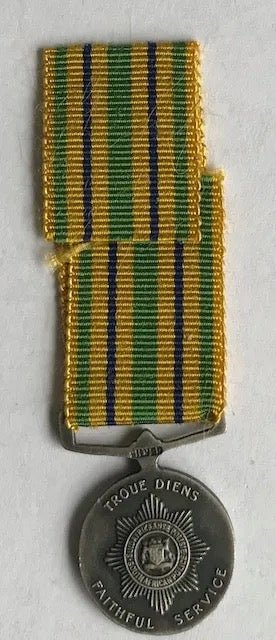 South Africa Police Star for Faithful Service Miniature