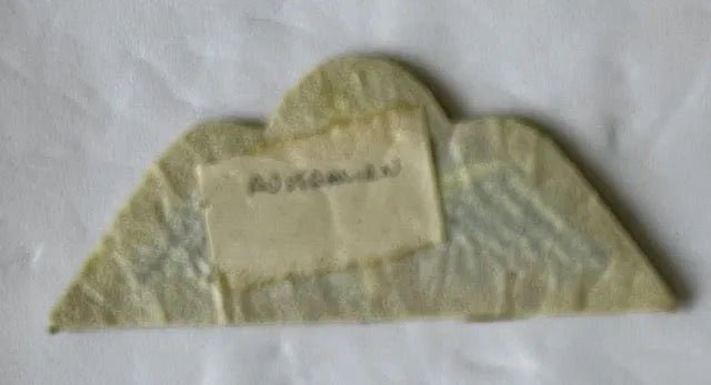 Australia Parachute Wing Blue & White on Green - Bateleur Militaria