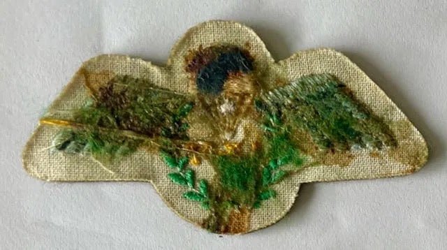 British Assistant Parachute Jump Instructor Wing (Worn by the 1st SADF paratroopers) - Bateleur Militaria