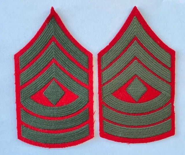 USMC First Sergeant Service Dress Chevrons Set - Bateleur Militaria