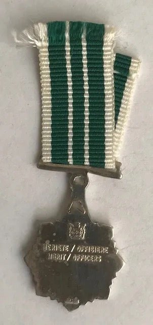 South Africa Prison Service for Merit NCO Medal Miniature - Bateleur Militaria