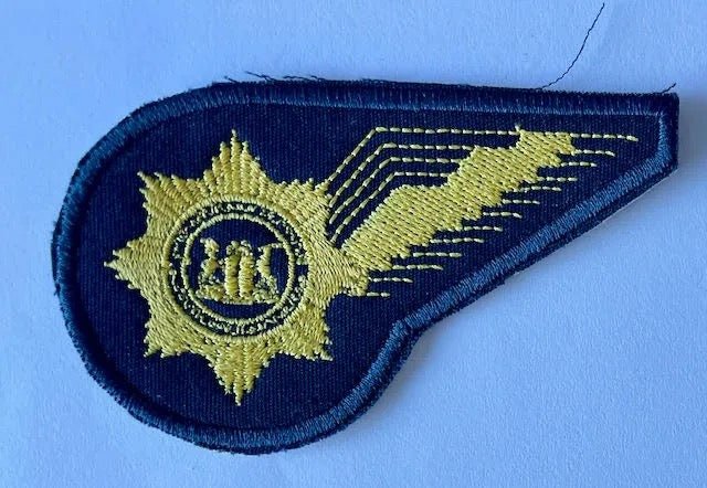 South Africa Police Navigator Wings on Blue Large