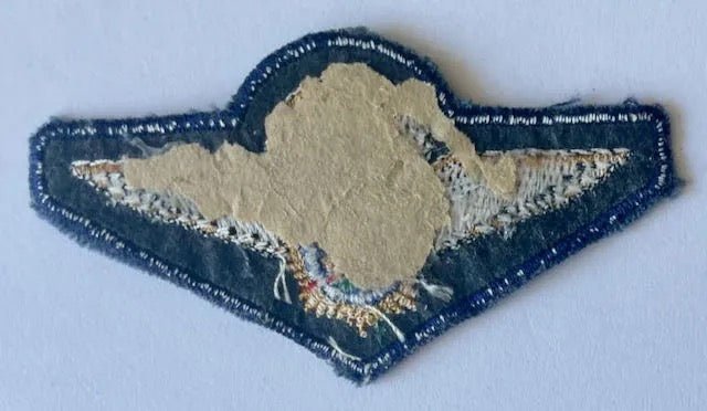 South Africa Police Special Task Force Parachute Wings on Blue - Bateleur Militaria