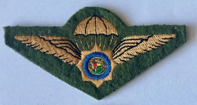 South Africa Police Special Task Force Parachute Wings on Felt - Bateleur Militaria