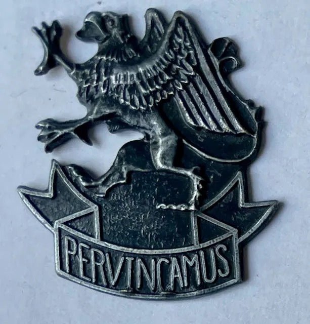 South Africa (SADF) 3 SA Infantry Battalion Beret Badge Grey Metal.