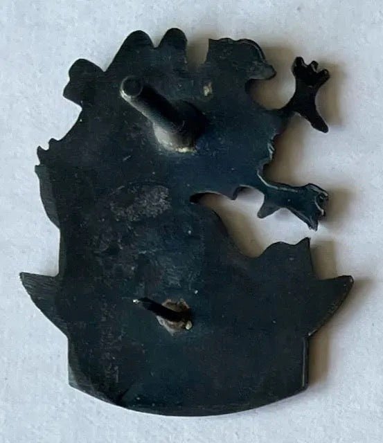South Africa (SADF) 3 SA Infantry Battalion Beret Badge Grey Metal. - Bateleur Militaria