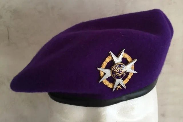 South Africa (SADF) Christian Chaplain Beret & Badge Size Large