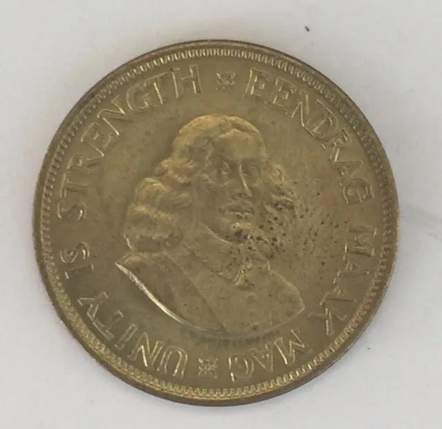 South Africa 1 cent Coin 1964 - Bateleur Militaria