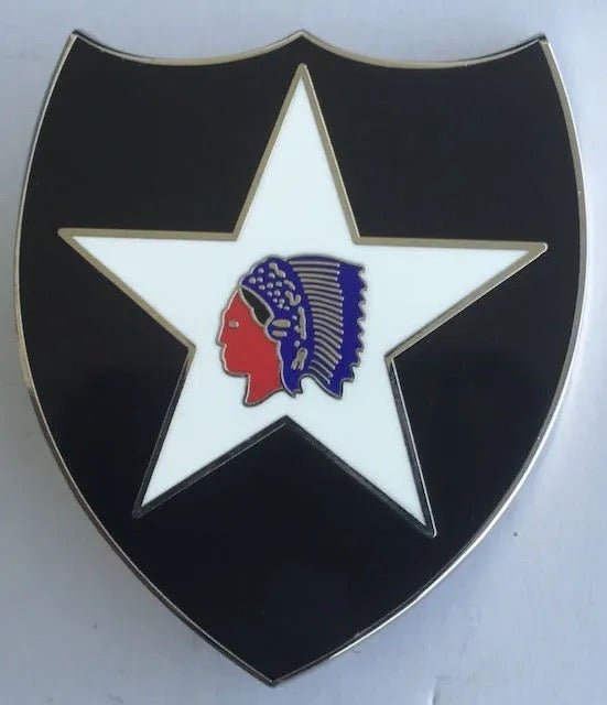 US Army 2nd Infantry Division Combat Service Identification Badge - Bateleur Militaria