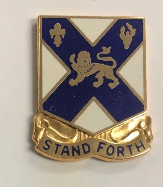 US Army 102nd Infantry Regiment Crest DUI