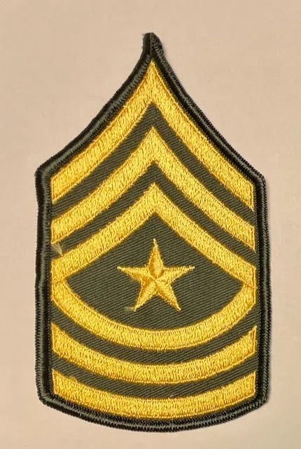US Army Master Sergeant Chevron Single - Bateleur Militaria