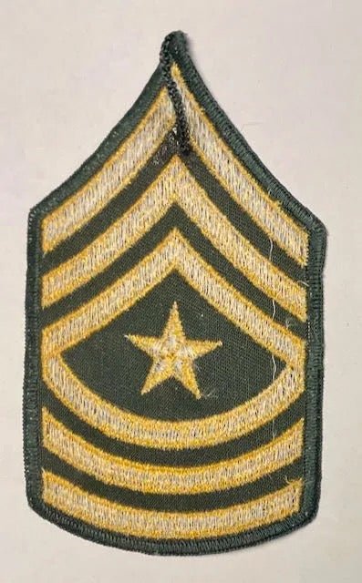 US Army Master Sergeant Chevron Single - Bateleur Militaria