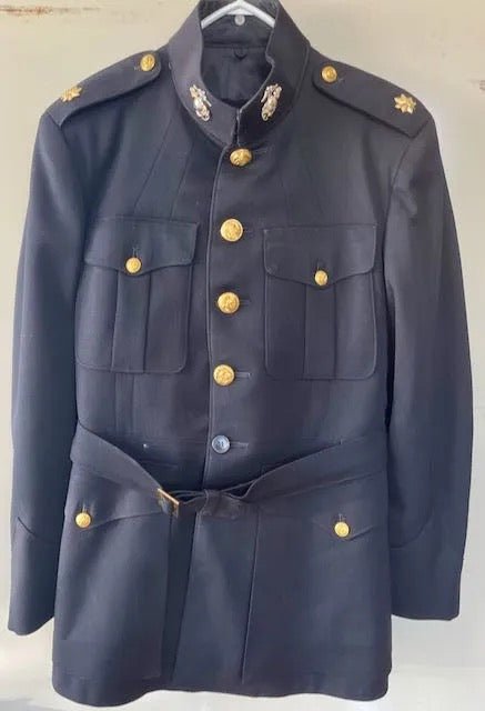 USMC Officers Dress Blues Coat (41) & Trousers (34") #2