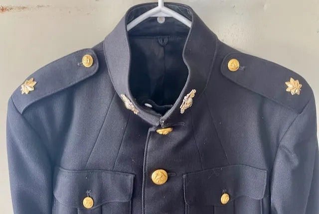 USMC Officers Dress Blues Coat (41) & Trousers (34") #2