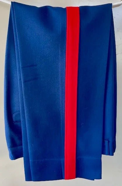 USMC Officers Dress Blues Coat (41) & Trousers (34") #2