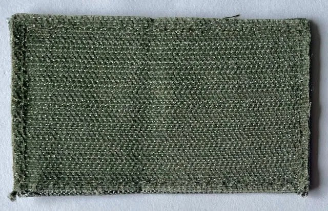 US Army Reverse Flag Black & Grey with Velcro back