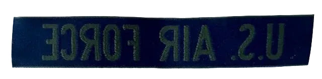 Us Air Force Branch Tape Nylon OD - Bateleur Militaria