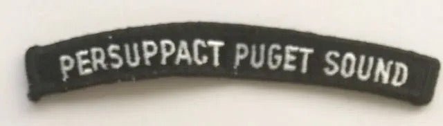 US Navy Rocker Tab Persuppact Puget Sound - Bateleur Militaria