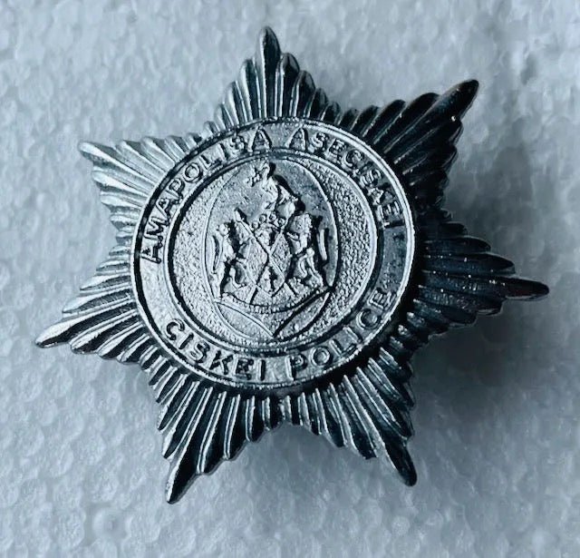 Ciskei Police Cap Badge Chrome