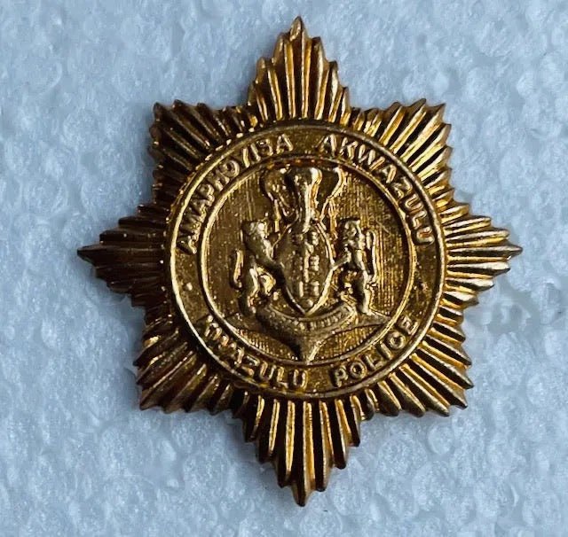Gazankulu Police Collar Badge Type 2