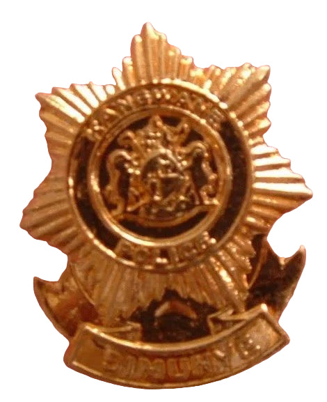 Kangwane Police Collar Badge - Bateleur Militaria