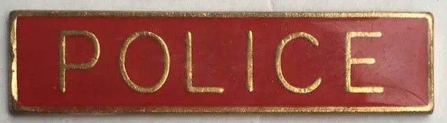 Bophuthaswana Police Bar Gilt & Enamel