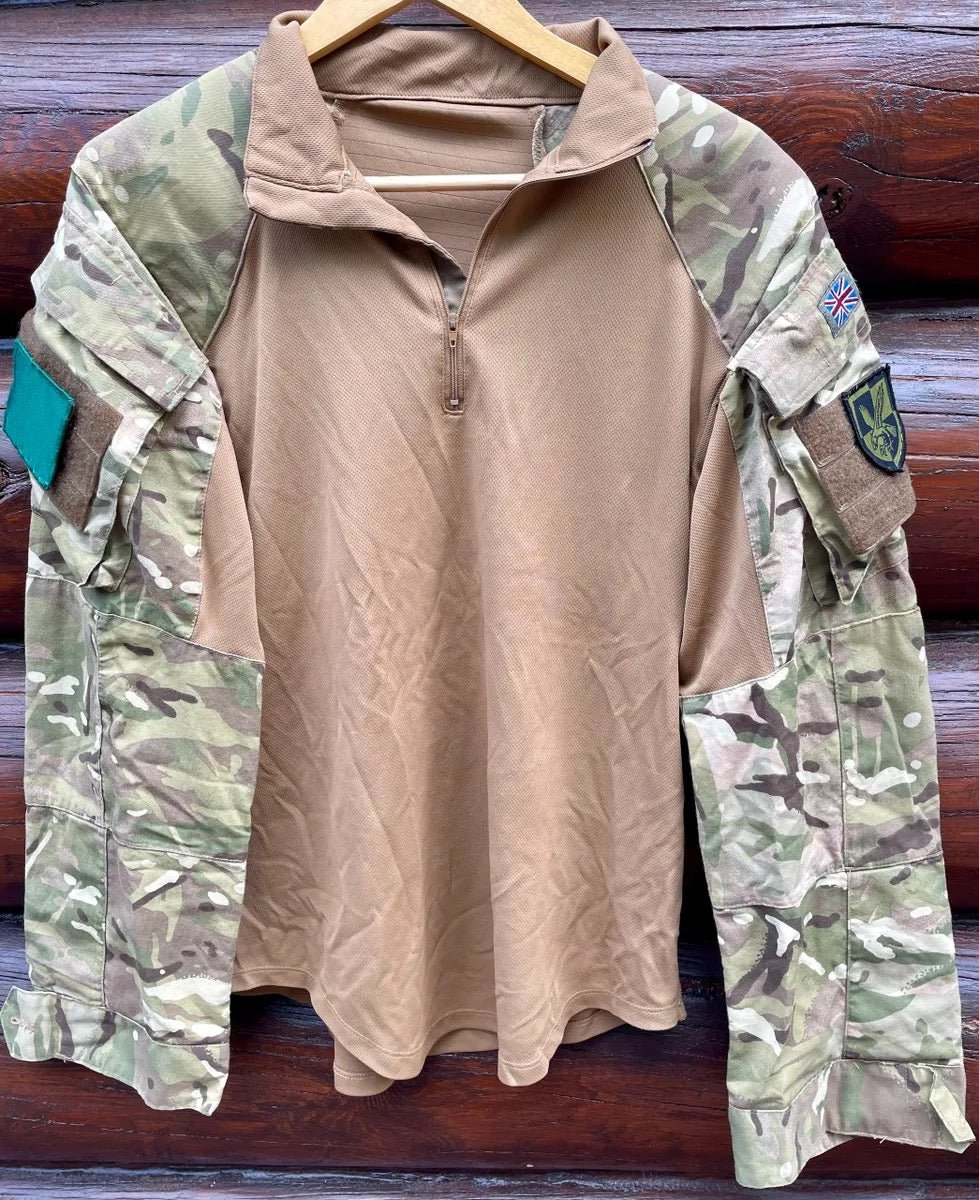 British Army MTP UBAC Hot Weather Under Body Armour Combat Shirt Med