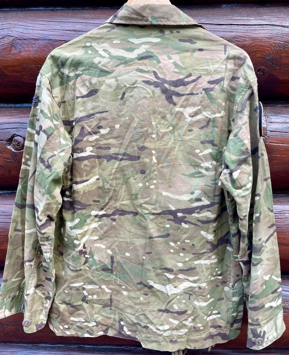 British MTP Camo Shirt & Trousers Size Medium Badged