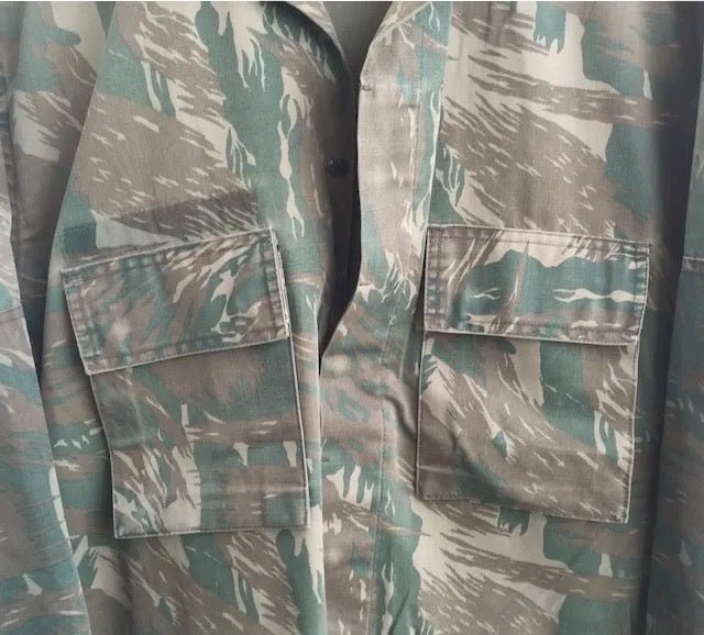 Brazil Army Lizard Pattern Camo Shirt Size X-Large