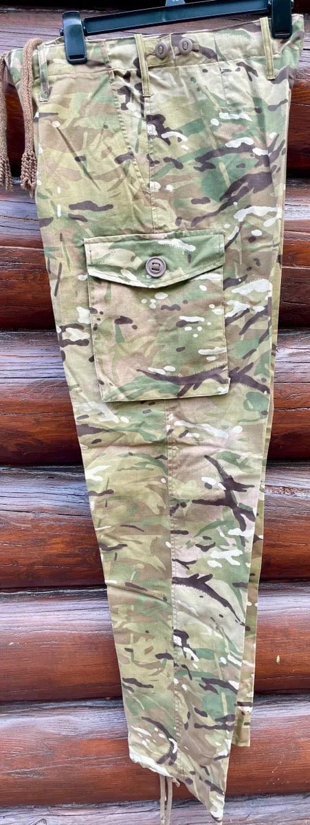 British MTP Camo Shirt & Trousers Size Medium Badged