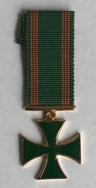 South Africa Prison Cross for Merit Medal Miniature