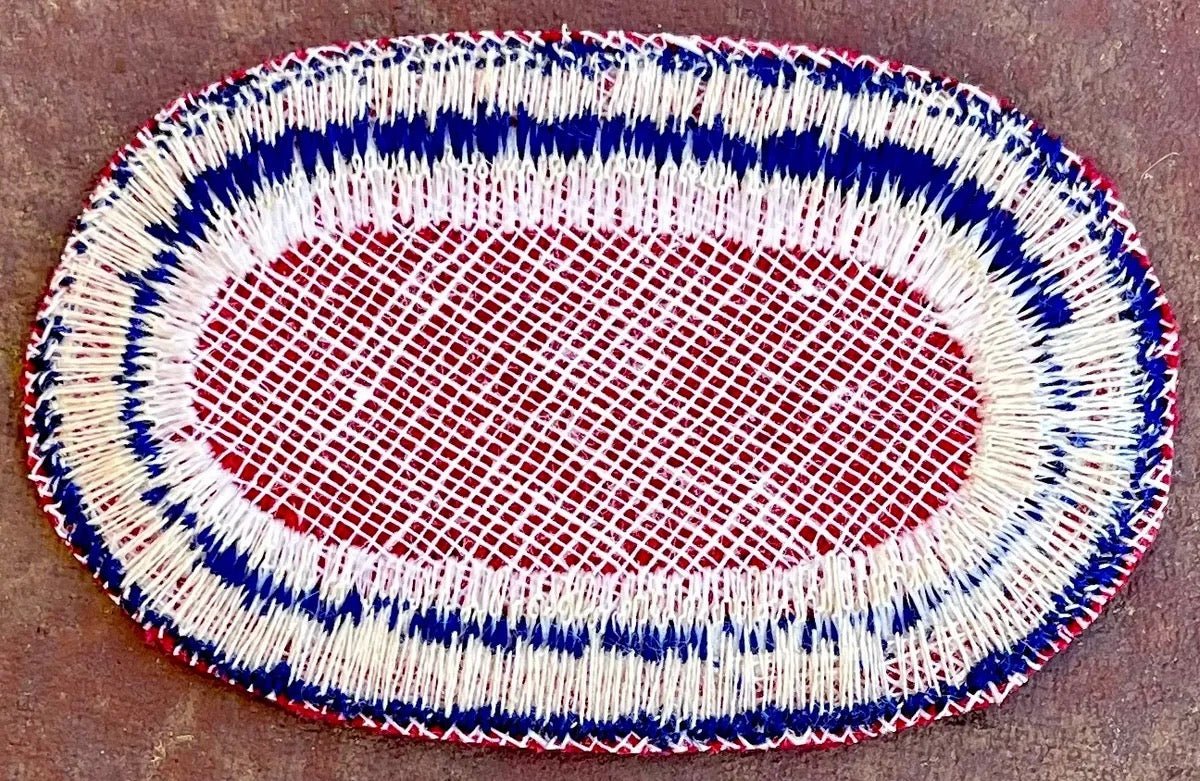 US Army 82nd Airborne Division HQ Oval Cut Edge - Bateleur Militaria