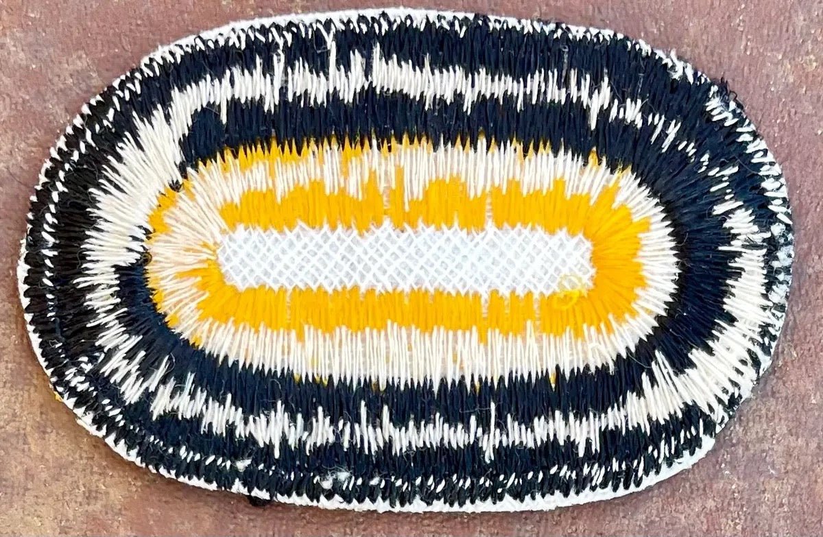 US Army 101st Airborne Division HHC Oval Cut Edge - Bateleur Militaria