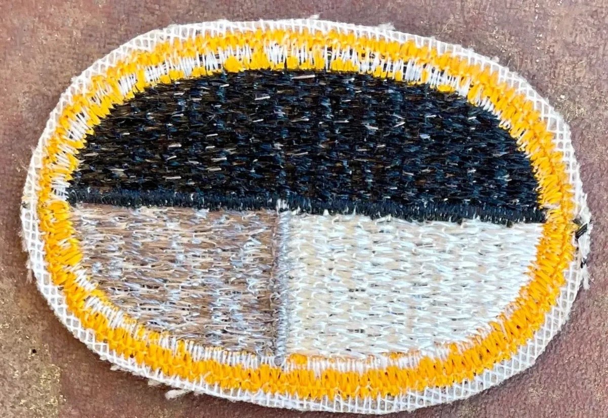 US Army JFK Special Warfare Center Oval Cut Edge - Bateleur Militaria