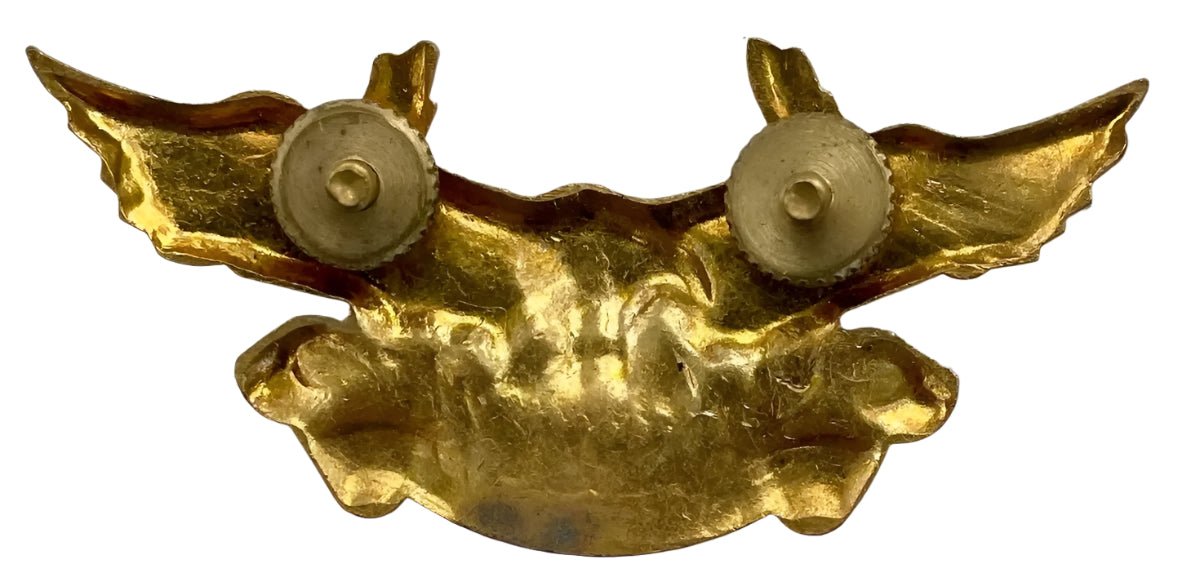 Transkei Defence Force Air Wing Cap Badge Gilt - Bateleur Militaria