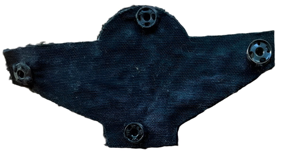 Botswana Defense Force Parachute Wings BDF on Silver Wire Embroidered 1 - Bateleur Militaria