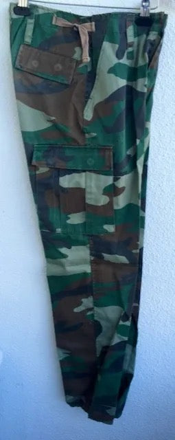 Israel Woodlands Camo Trousers Size X-Small