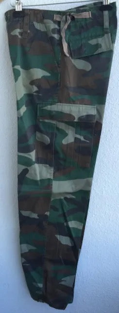 Israel Woodlands Camo Trousers Size X-Small