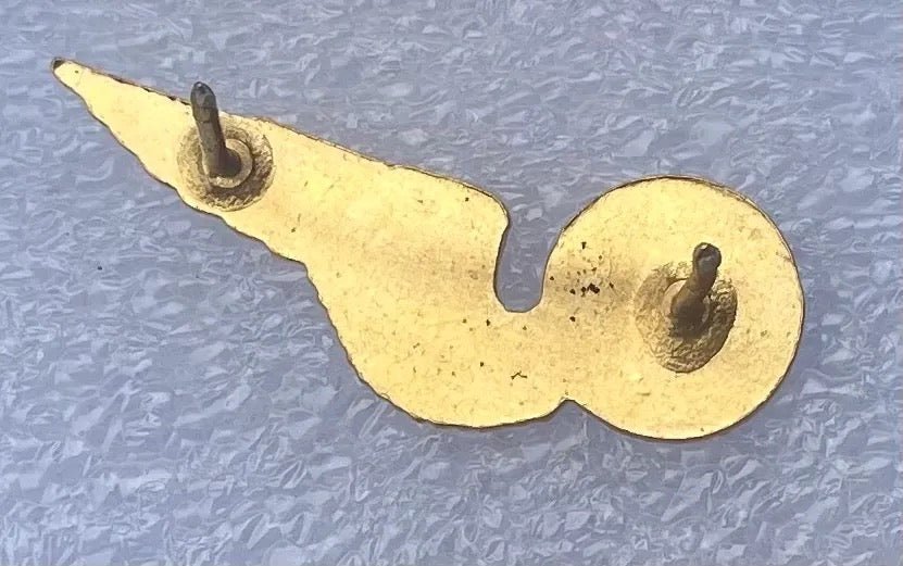 South Africa (SAAF) Air Gunner Wings MMD Gilt & Enamel - Bateleur Militaria
