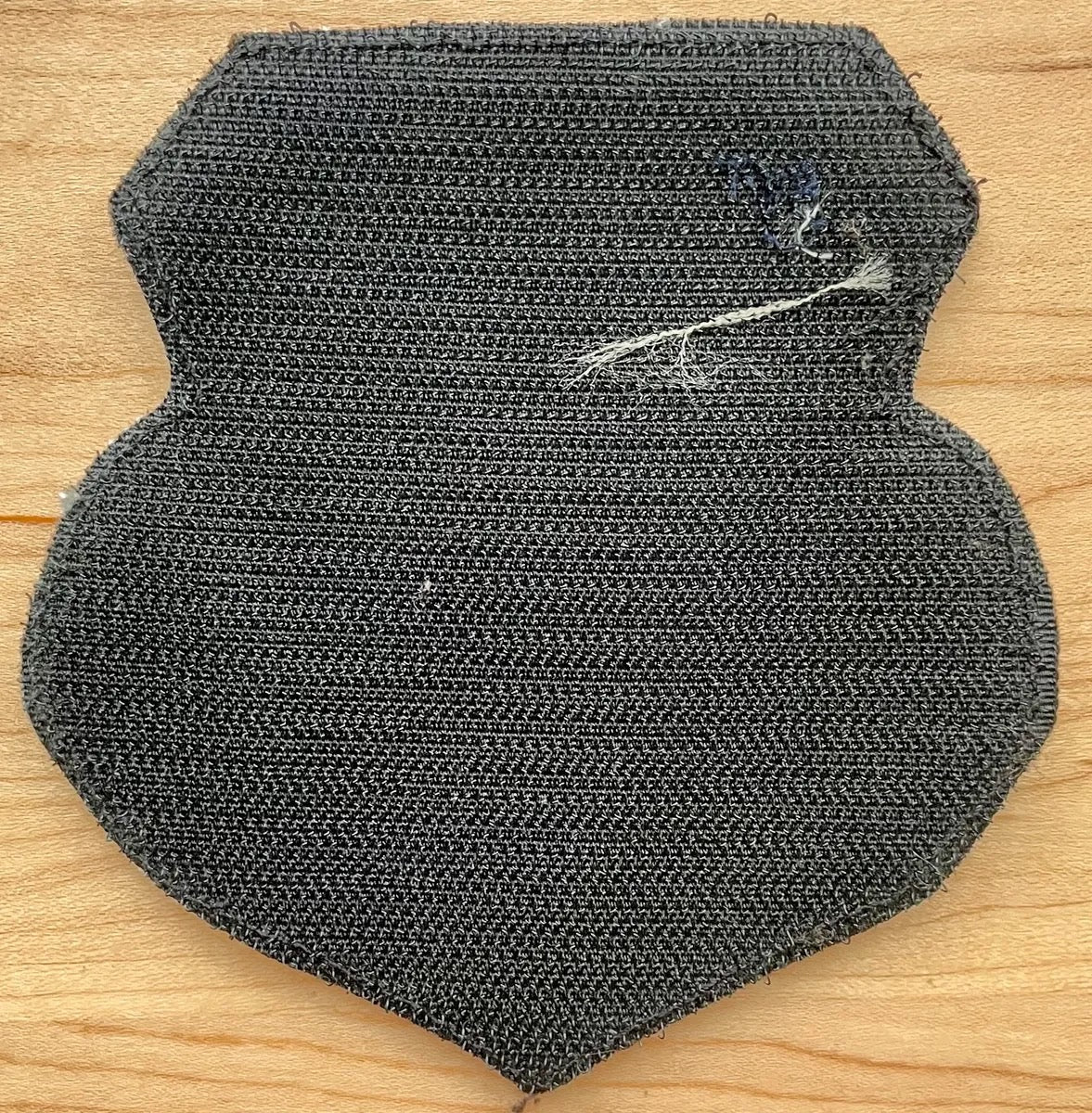 USAF District of Washington Leather Patch Velcro Back