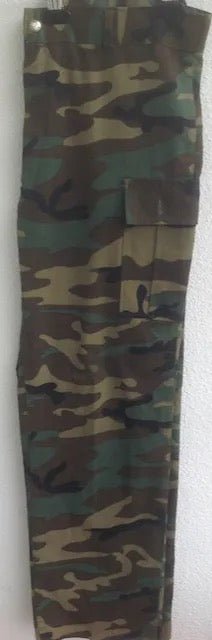 South Korea (ROK) Special Units Woodland Pattern Matching Shirt & Trousers - Bateleur Militaria