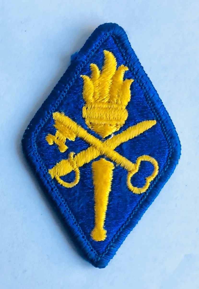 US Army Quartermaster Center and School Command Color SSI shoulder patch
